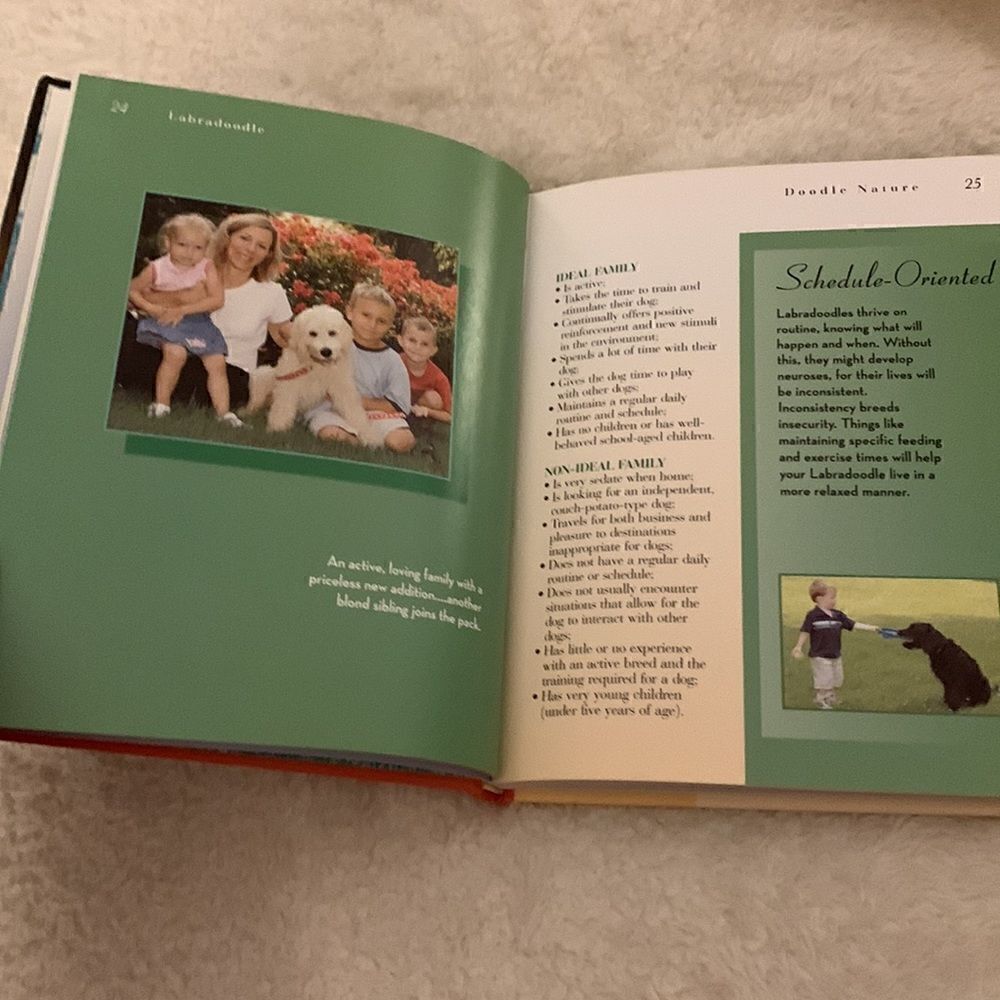 Miriam Fields-Babineau Labradoodle Hard Cover Training Book‎ - Picture 5 of 5